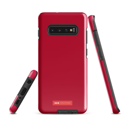 Solid Color Dark Red Samsung Galaxy Case - Pantone® 200