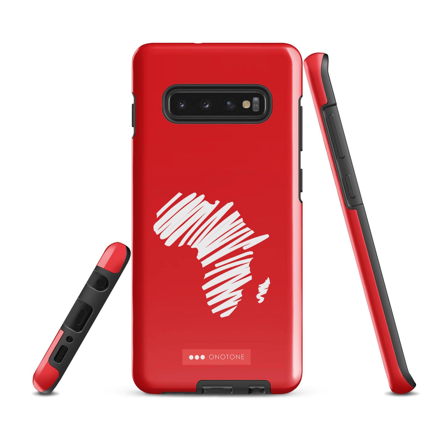 Double Layer Protection Red Africa Samsung Galaxy Case