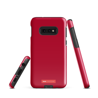 Solid Color Dark Red Samsung Galaxy Case - Pantone® 200