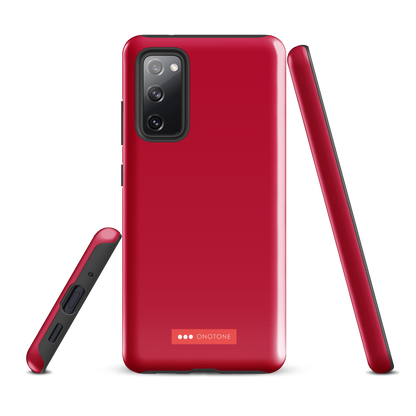 Solid Color Dark Red Samsung Galaxy Case - Pantone® 200