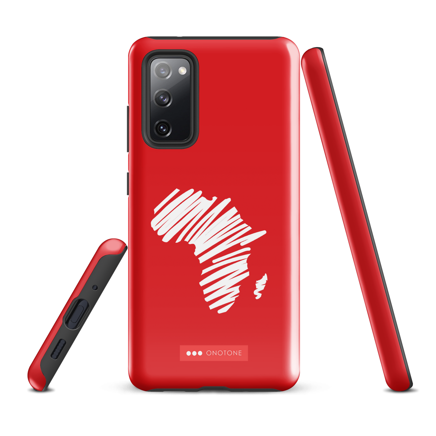 Double Layer Protection Red Africa Samsung Galaxy Case