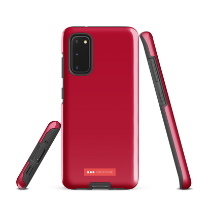 Solid Color Dark Red Samsung Galaxy Case - Pantone® 200