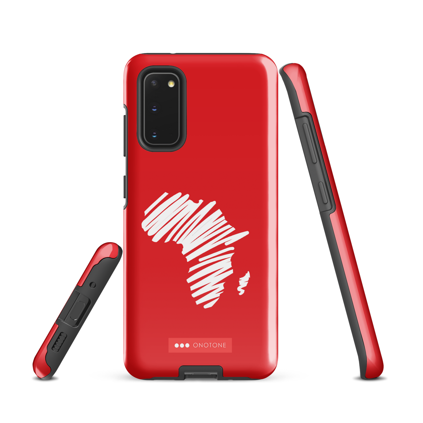 Double Layer Protection Red Africa Samsung Galaxy Case