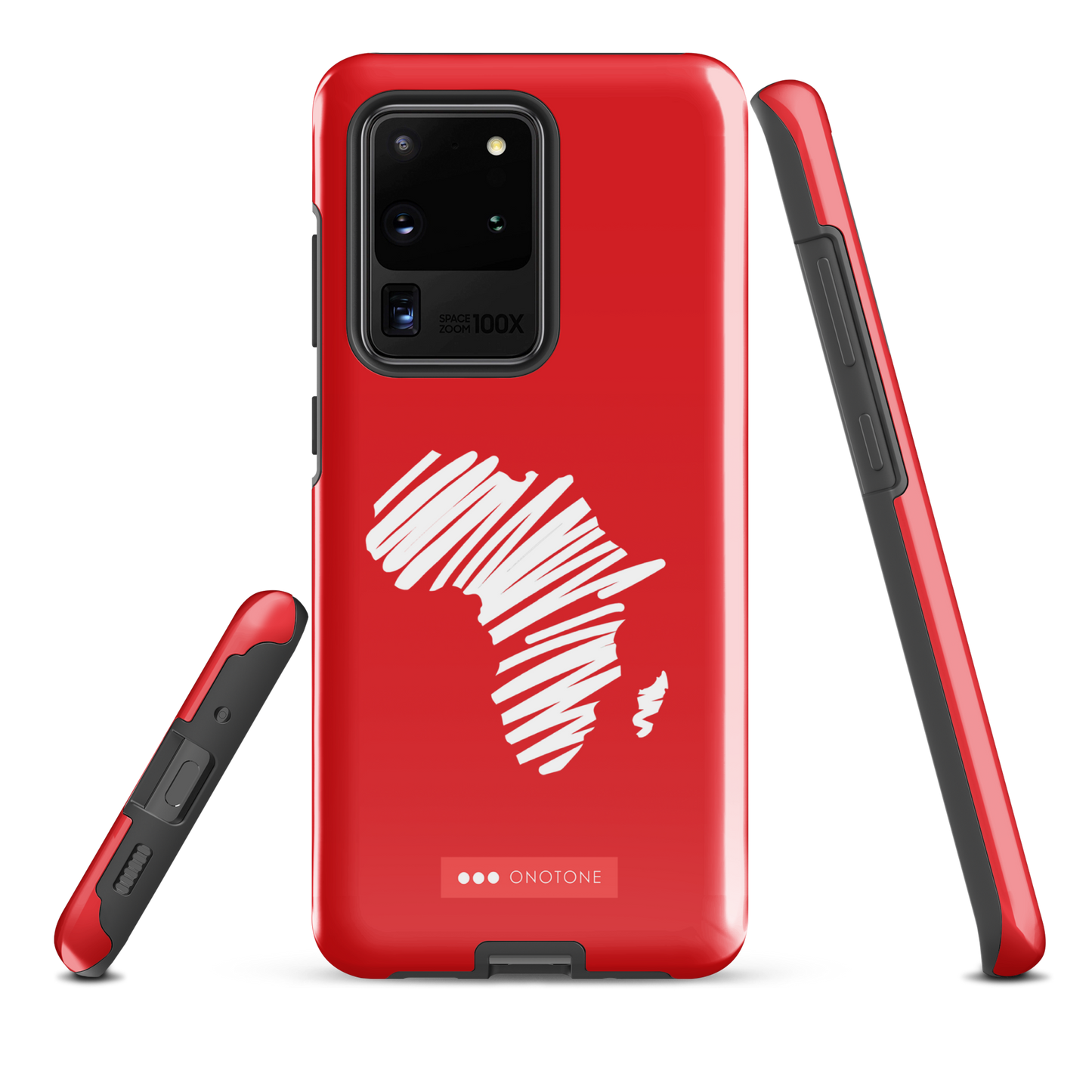 Double Layer Protection Red Africa Samsung Galaxy Case