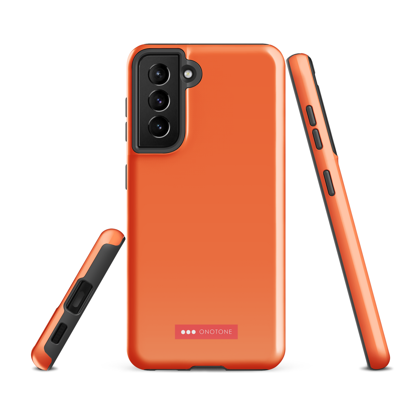 DUAL LAYER ORANGE SAMSUNG CASE - PANTONE® 164