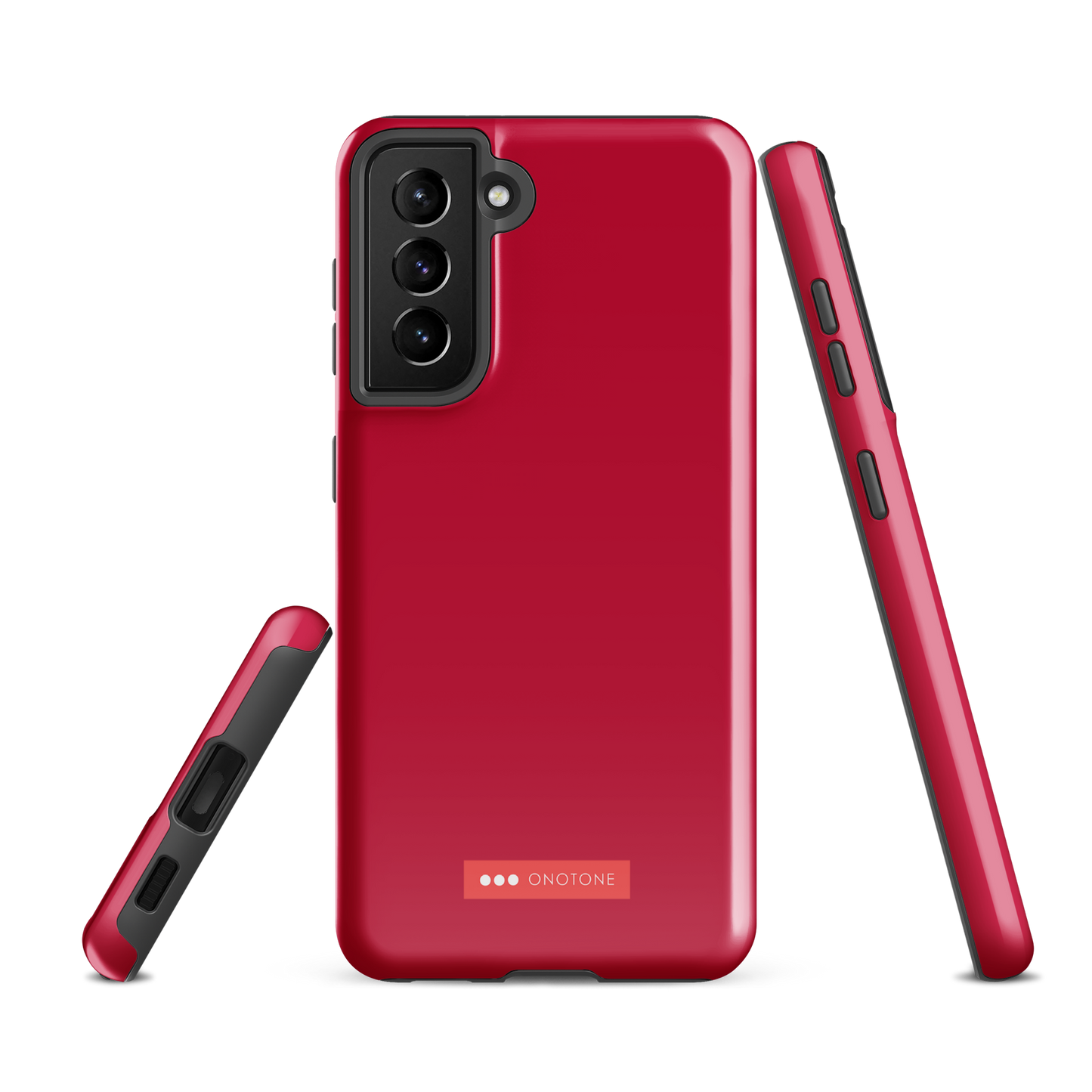 Solid Color Dark Red Samsung Galaxy Case - Pantone® 200