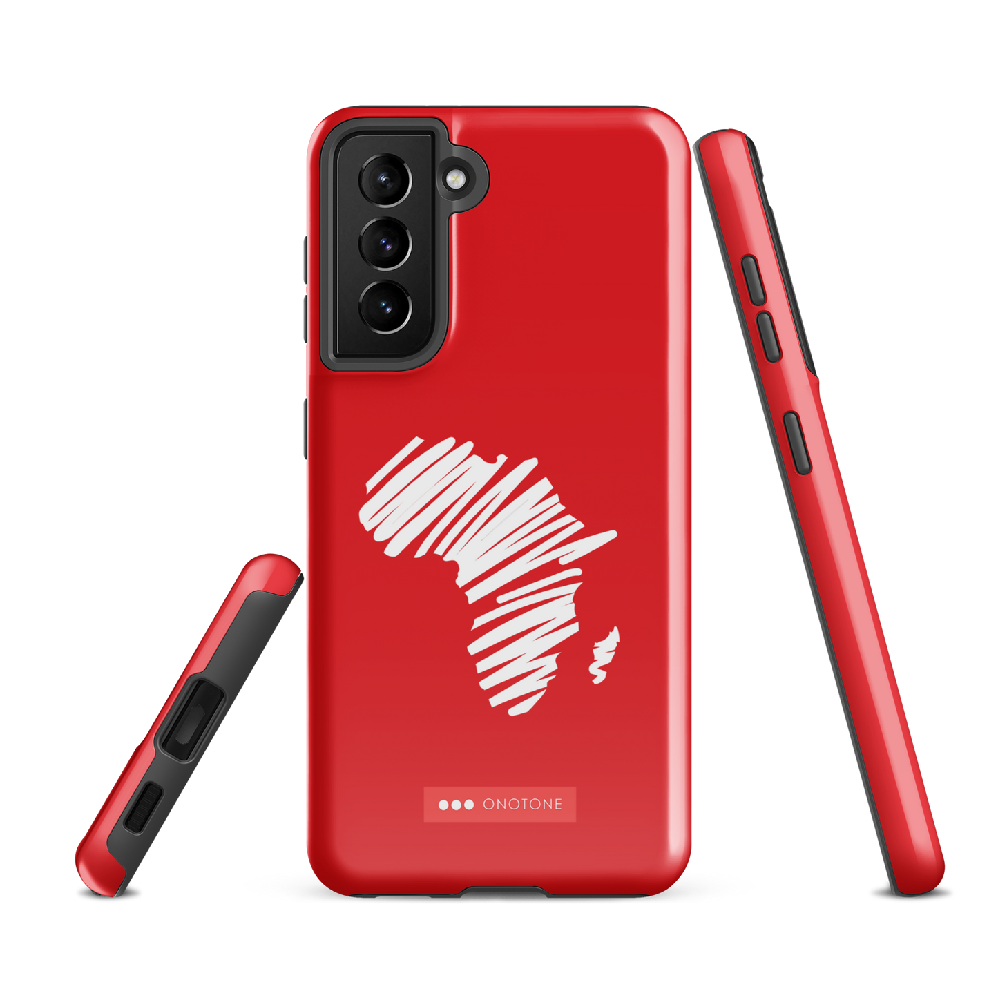 Double Layer Protection Red Africa Samsung Galaxy Case