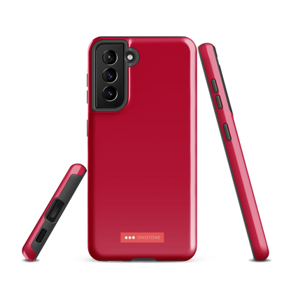 Solid Color Dark Red Samsung Galaxy Case - Pantone® 200