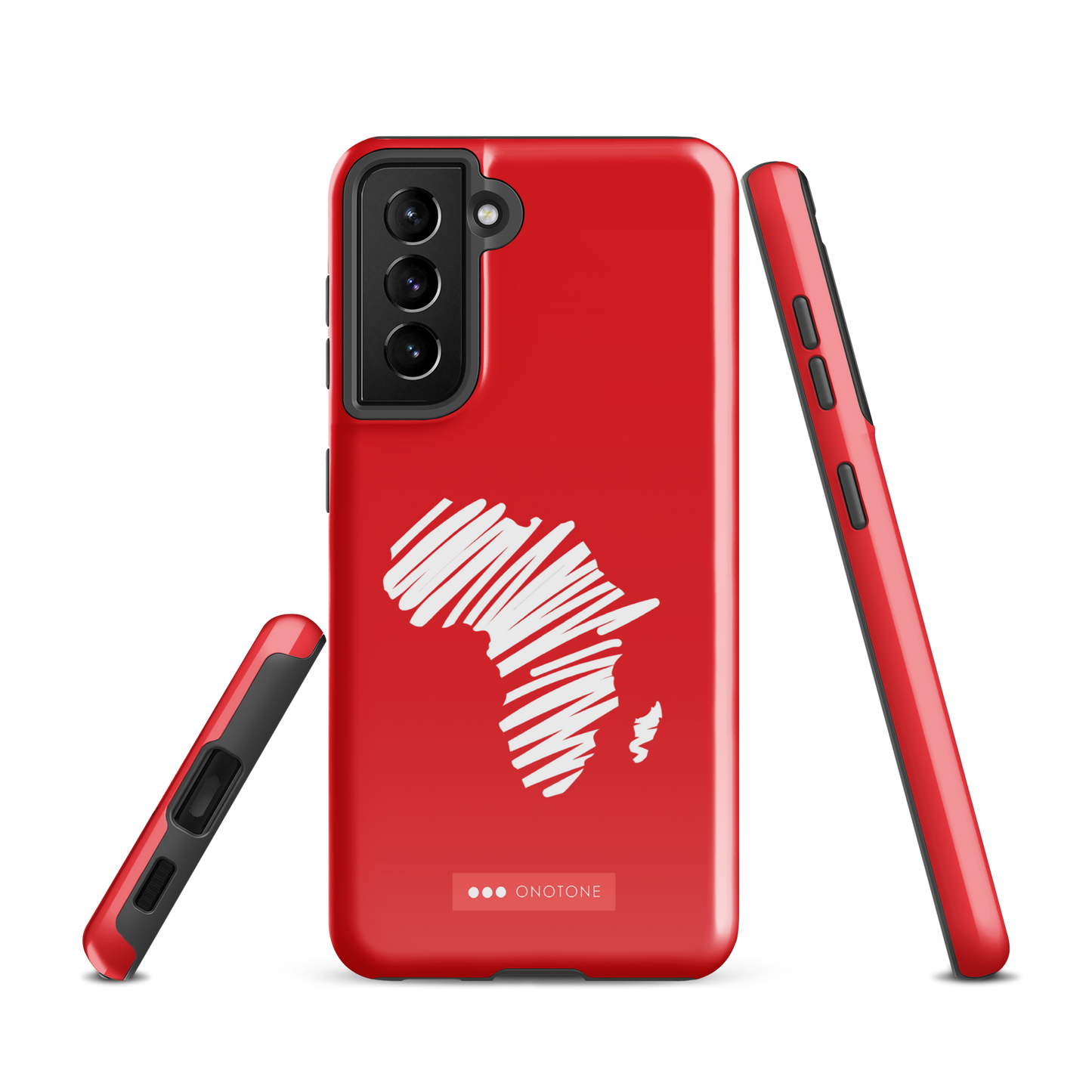 Double Layer Protection Red Africa Samsung Galaxy Case