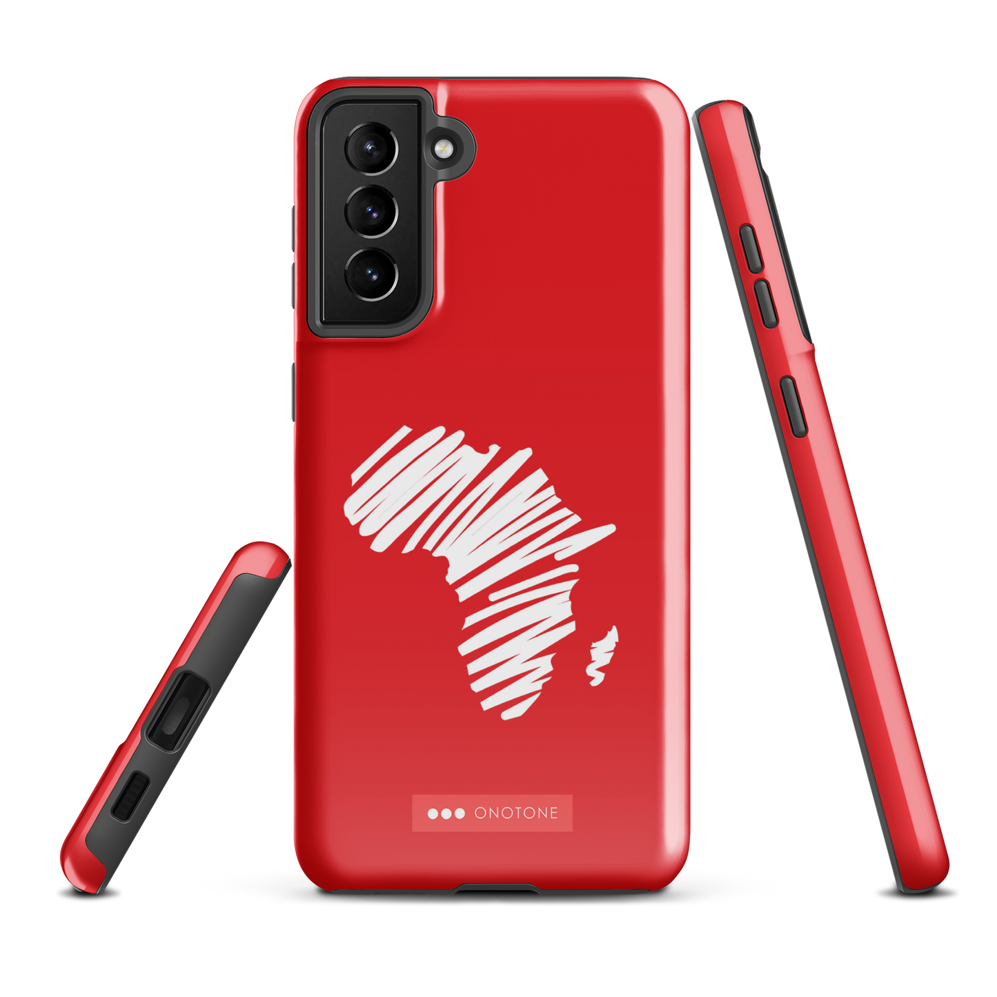 Double Layer Protection Red Africa Samsung Galaxy Case