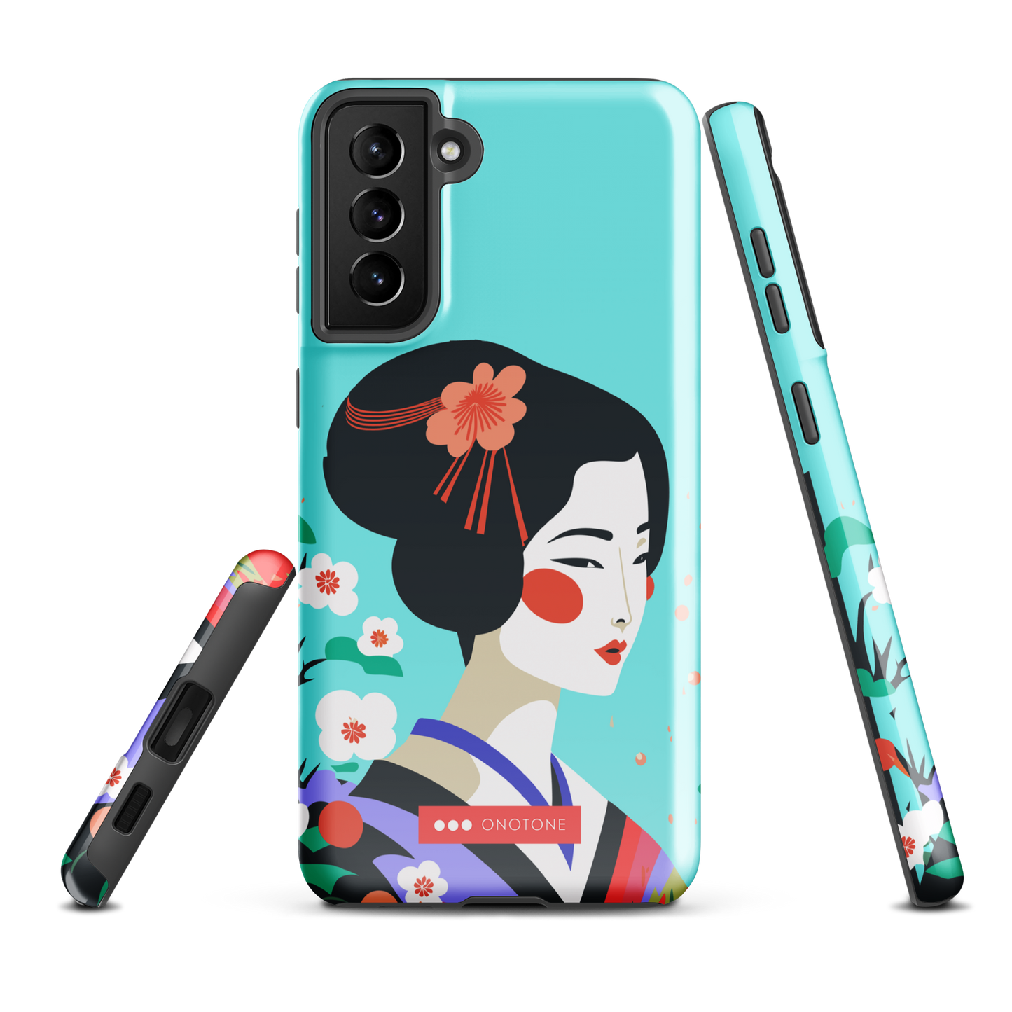 Double Layer Protection Geisha Samsung Galaxy Case