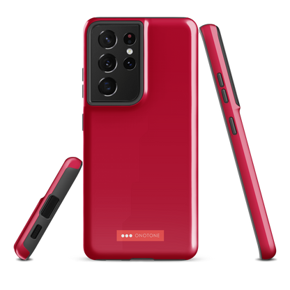 Solid Color Dark Red Samsung Galaxy Case - Pantone® 200