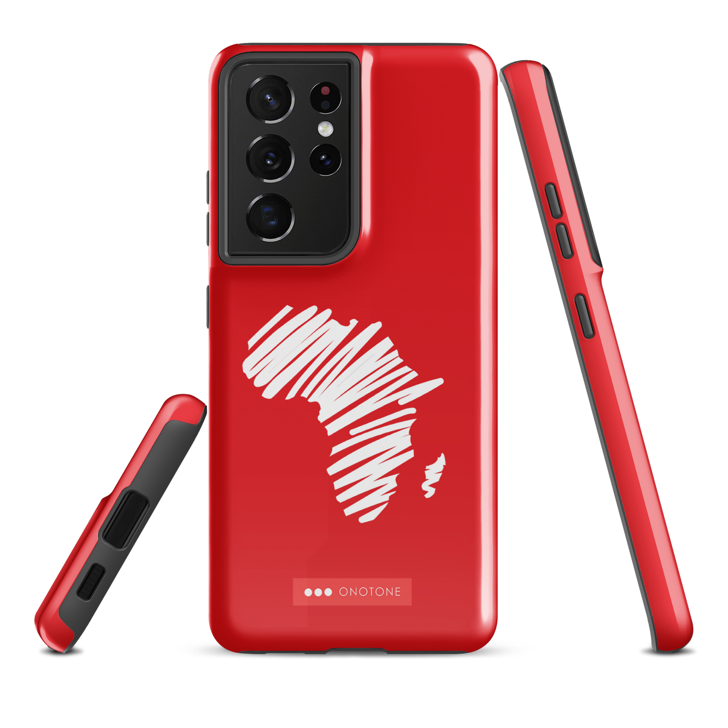 Double Layer Protection Red Africa Samsung Galaxy Case