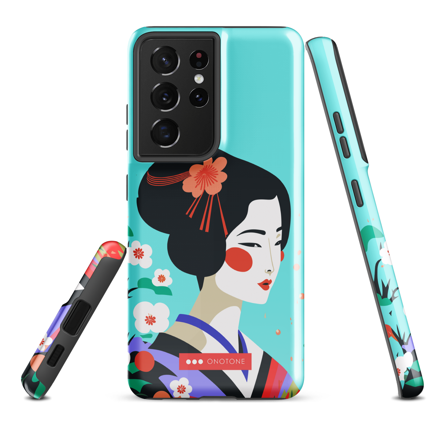 Double Layer Protection Geisha Samsung Galaxy Case