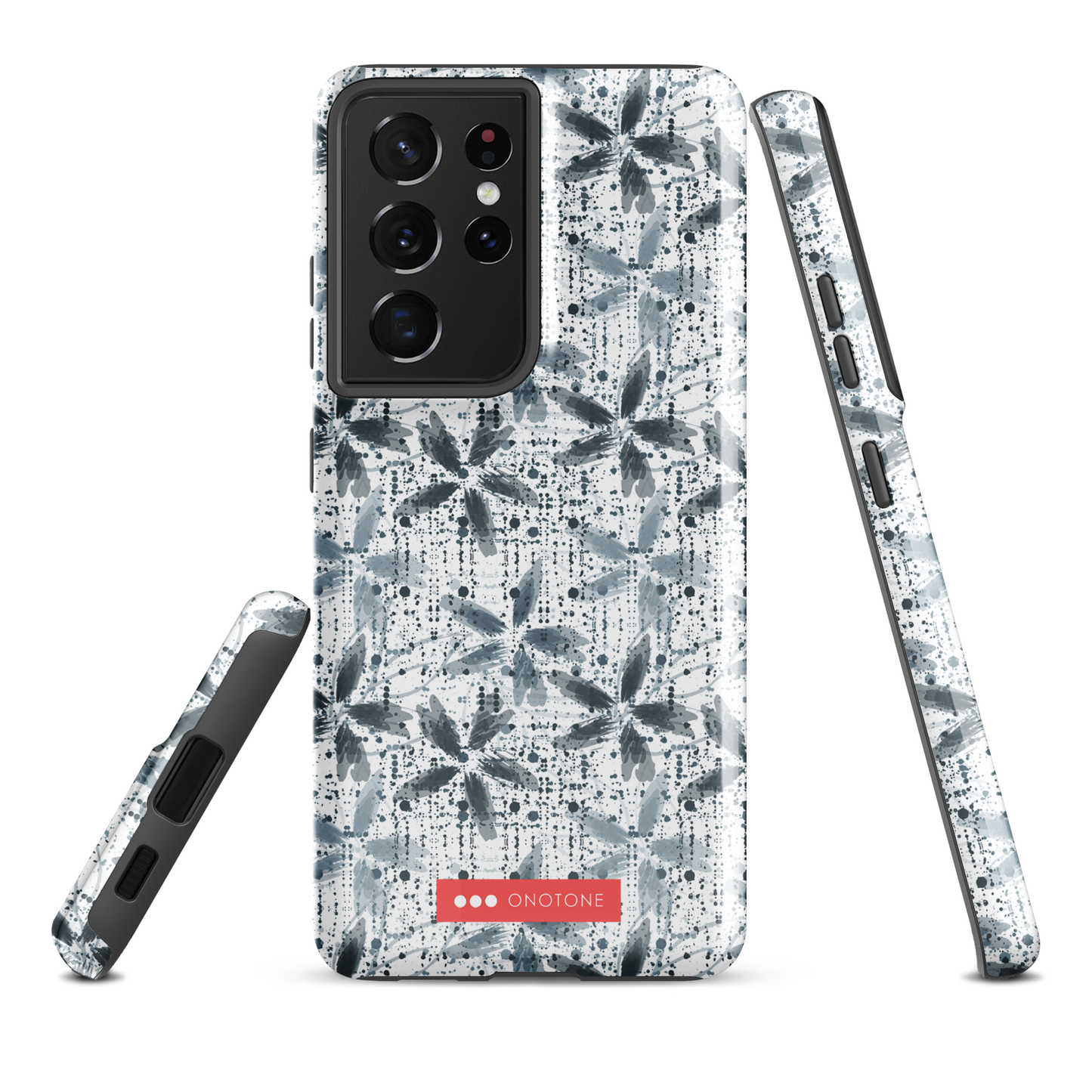 Japanese Indigo Samsung® Galaxy Phone Case Floral Patterns