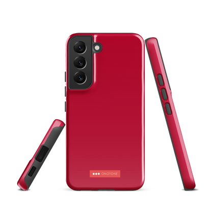 Solid Color Dark Red Samsung Galaxy Case - Pantone® 200