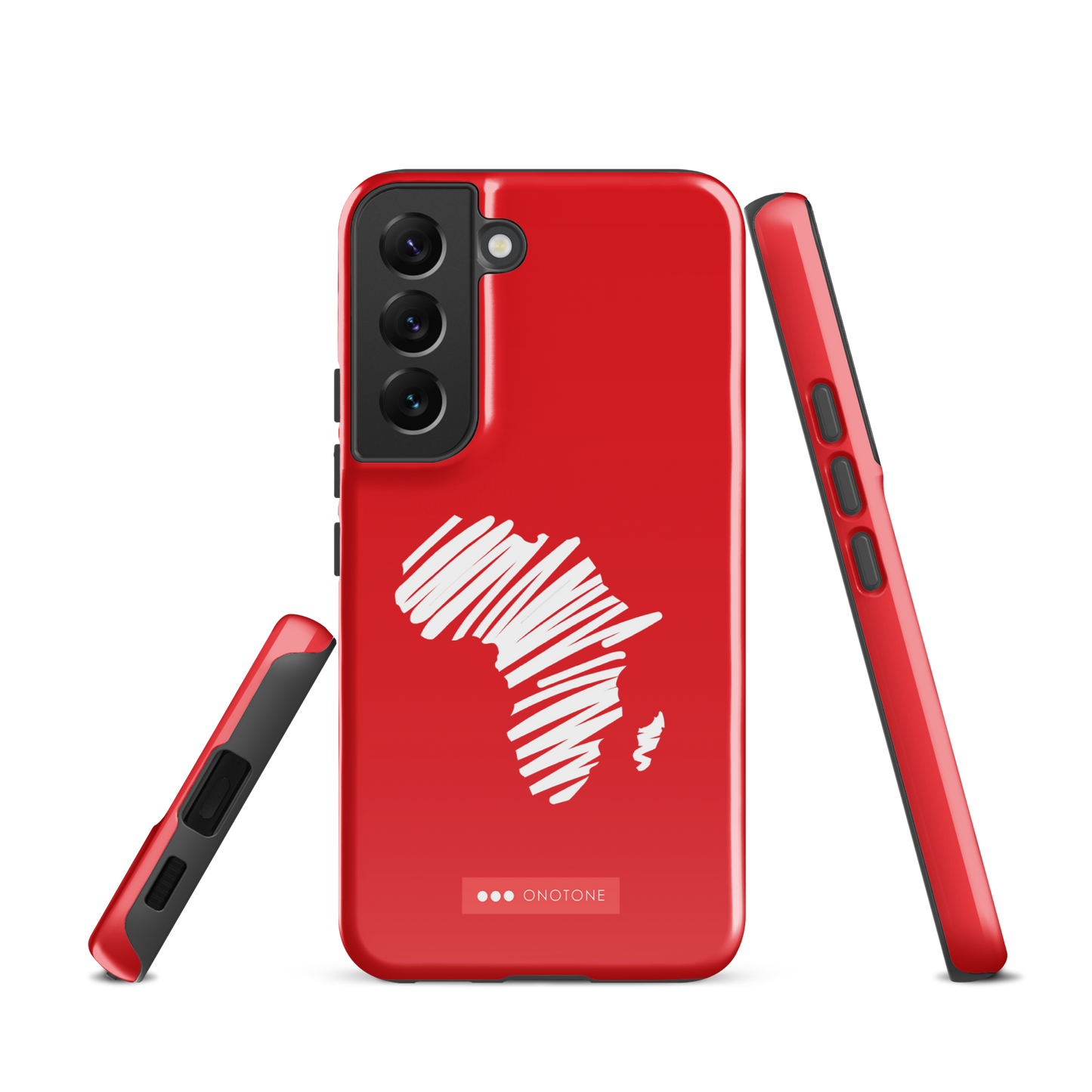 Double Layer Protection Red Africa Samsung Galaxy Case