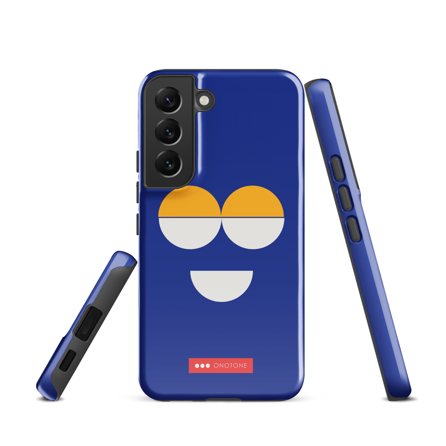 Double Layer Protection Blue Modern Samsung Galaxy Case