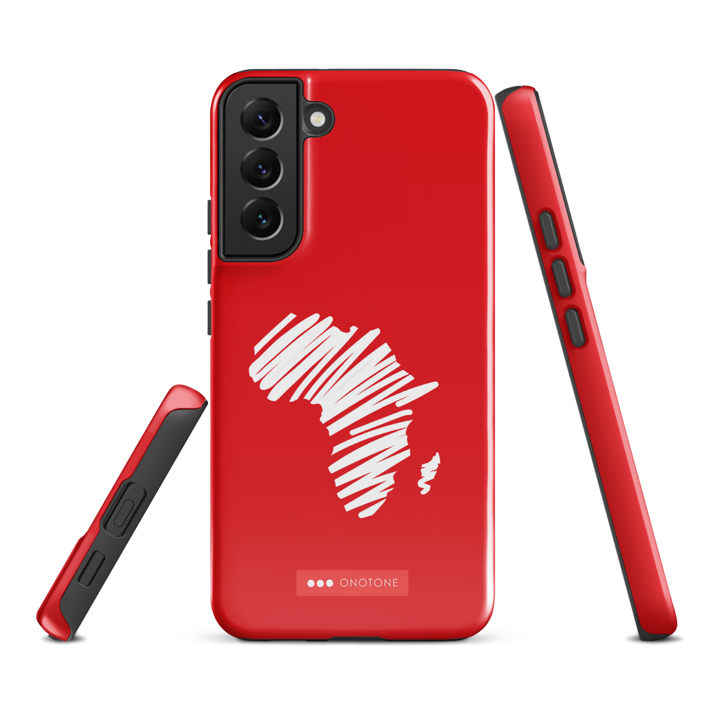 Double Layer Protection Red Africa Samsung Galaxy Case