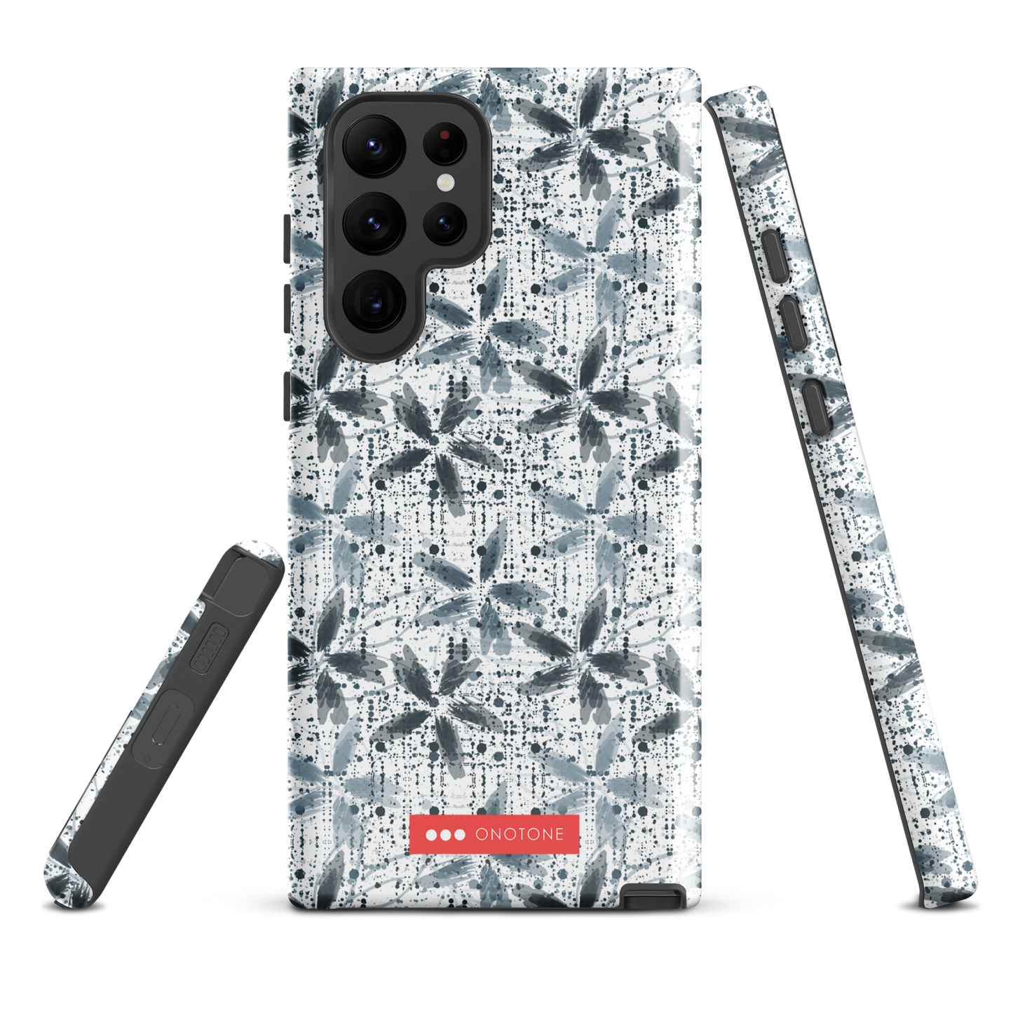 Japanese Indigo Samsung® Galaxy Phone Case Floral Patterns