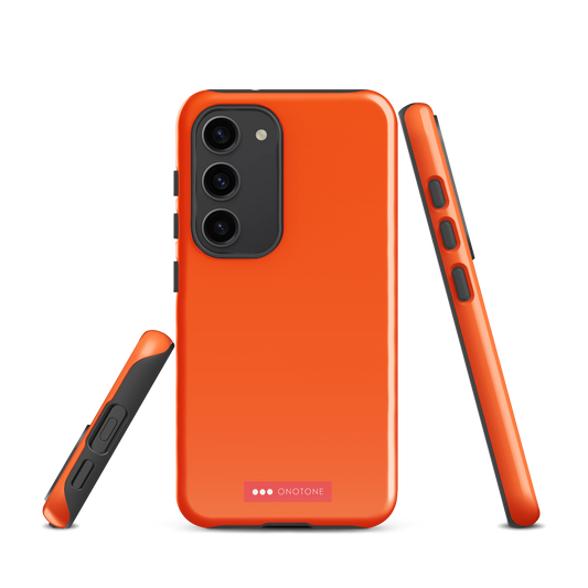 Solid Color Orange Samsung Galaxy Case - PANTONE® 165