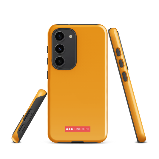 Solid Color Orange Samsung Galaxy Case - Pantone® 130