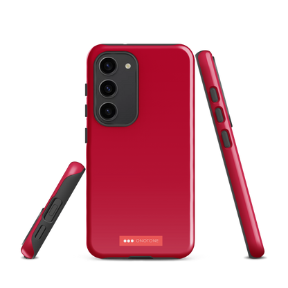 Solid Color Dark Red Samsung Galaxy Case - Pantone® 200