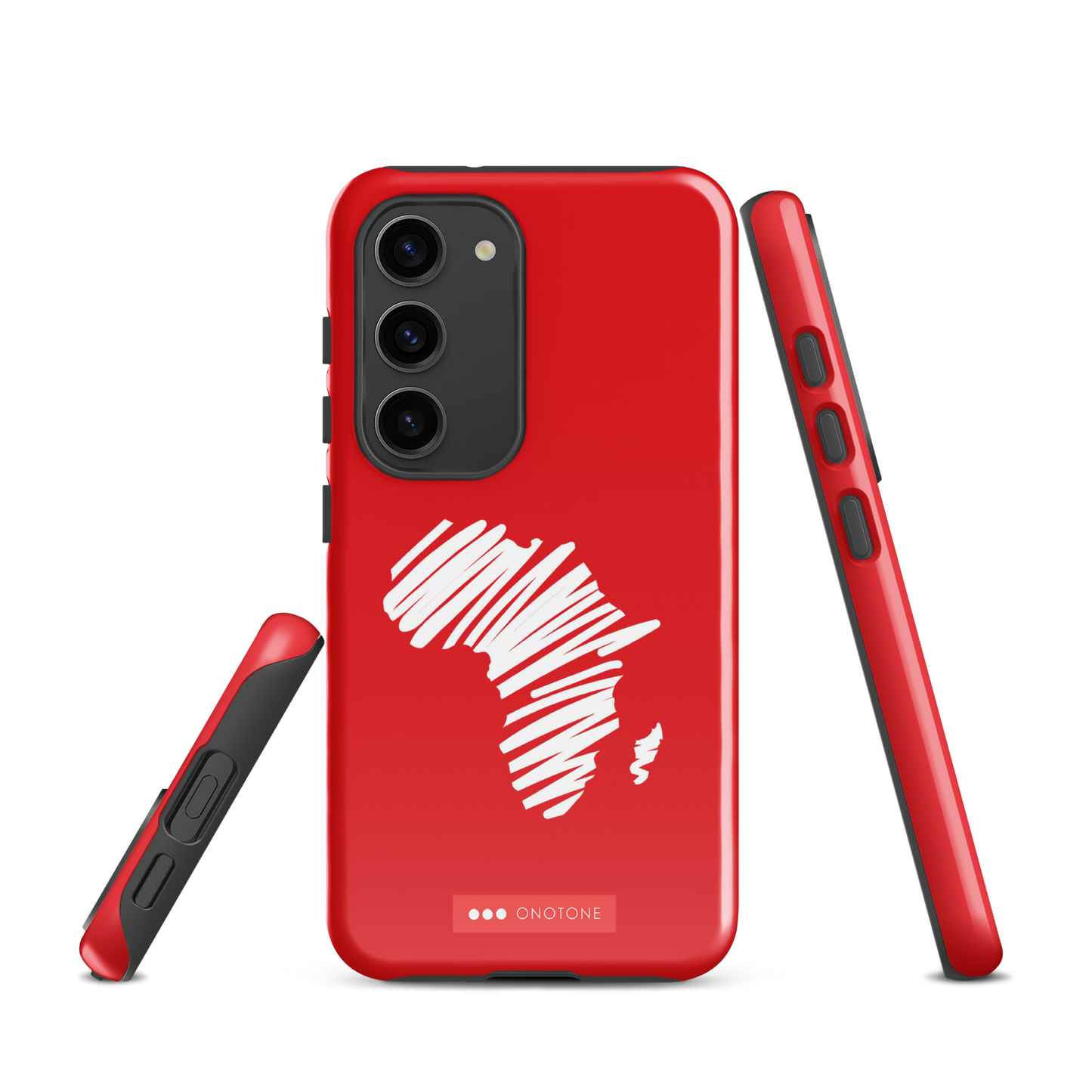 Double Layer Protection Red Africa Samsung Galaxy Case