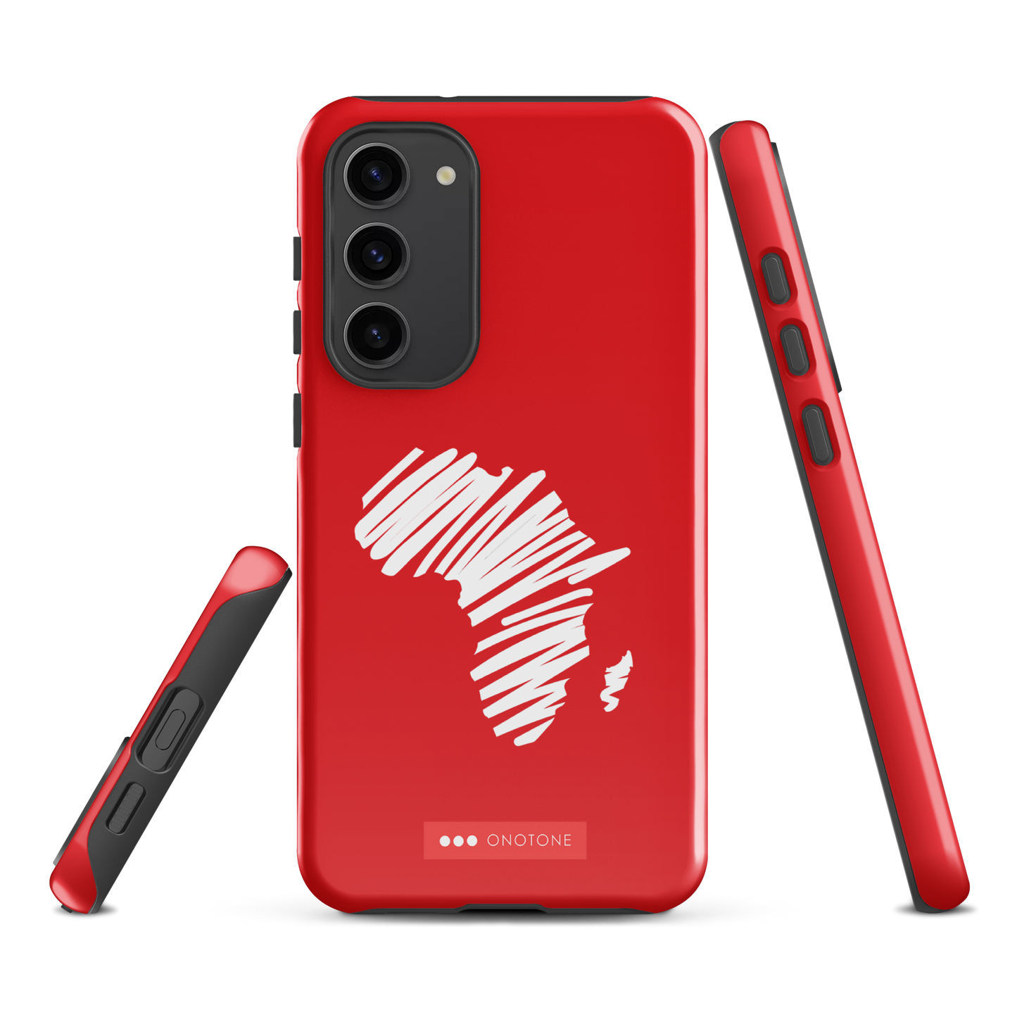 Double Layer Protection Red Africa Samsung Galaxy Case