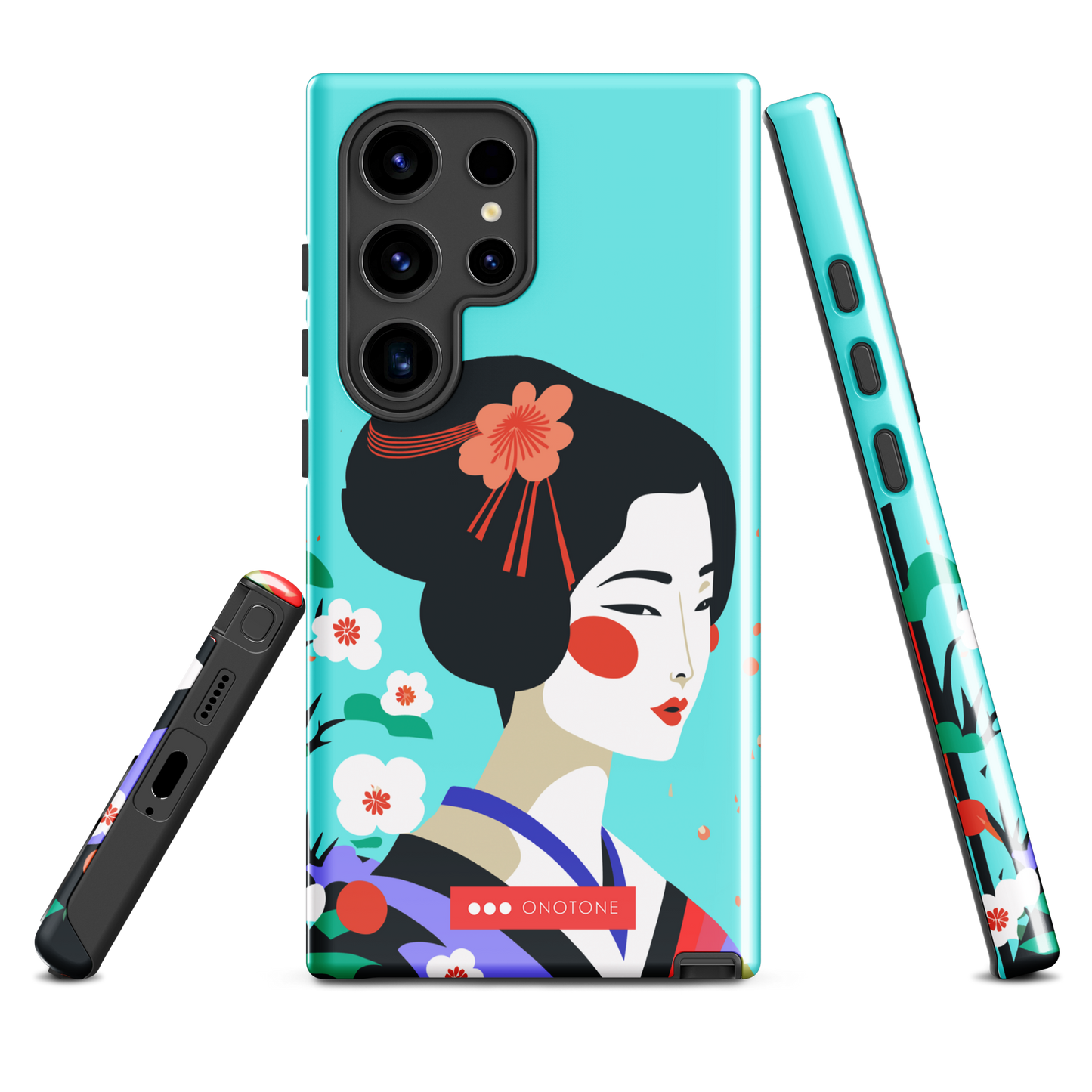 Double Layer Protection Geisha Samsung Galaxy Case