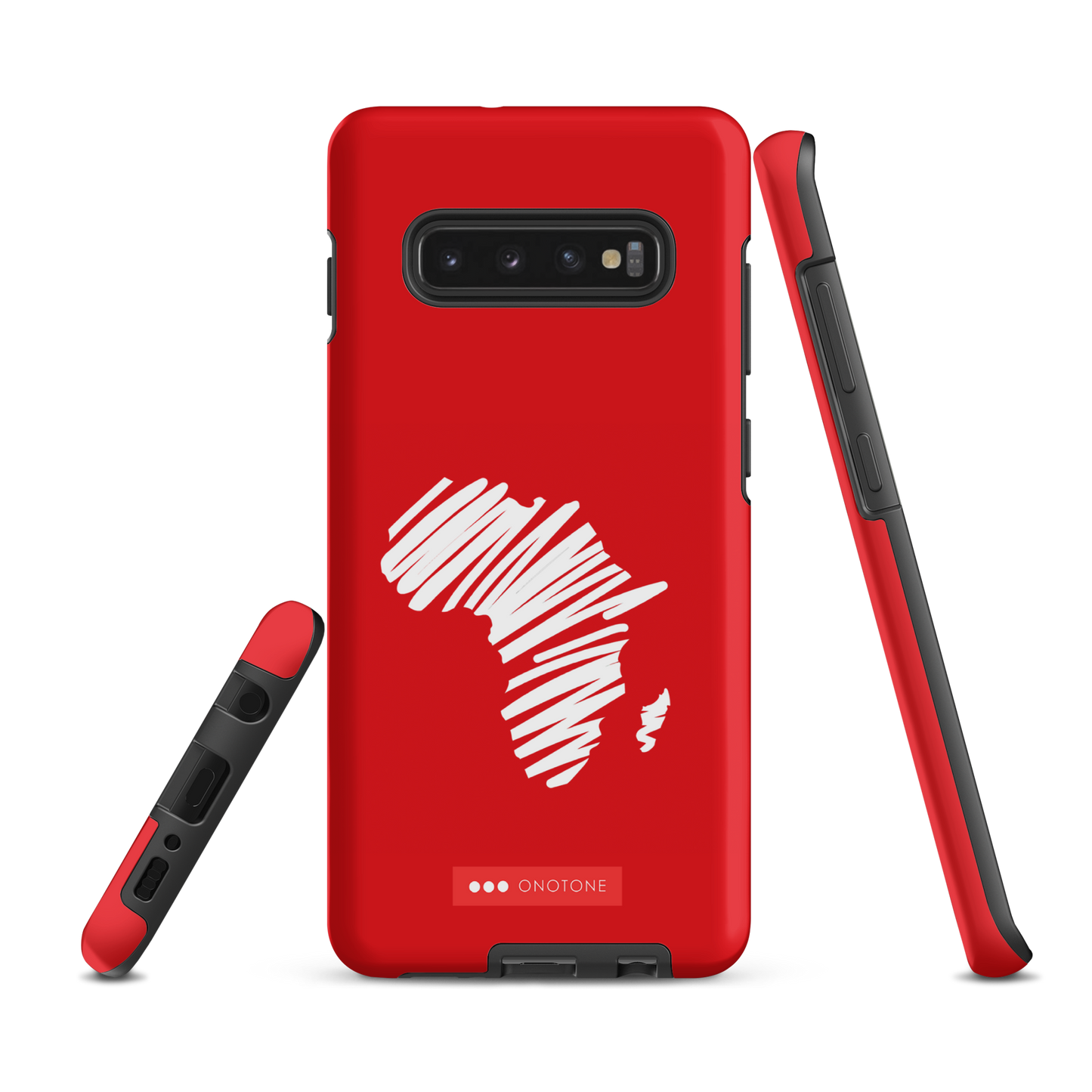 Double Layer Protection Red Africa Samsung Galaxy Case