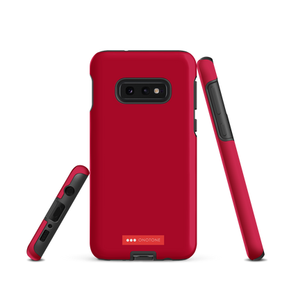 Solid Color Dark Red Samsung Galaxy Case - Pantone® 200