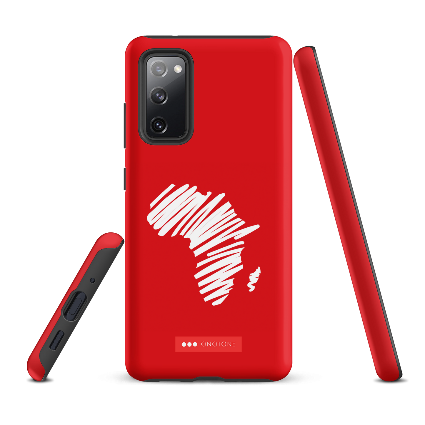 Double Layer Protection Red Africa Samsung Galaxy Case