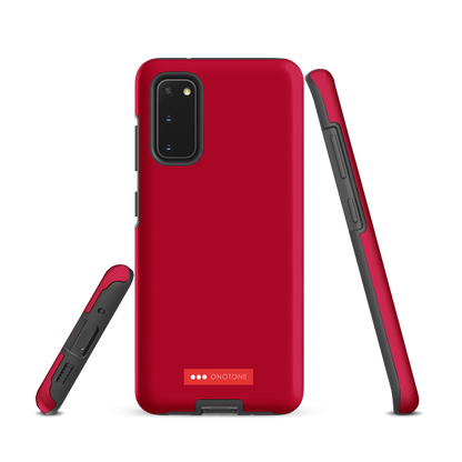 Solid Color Dark Red Samsung Galaxy Case - Pantone® 200