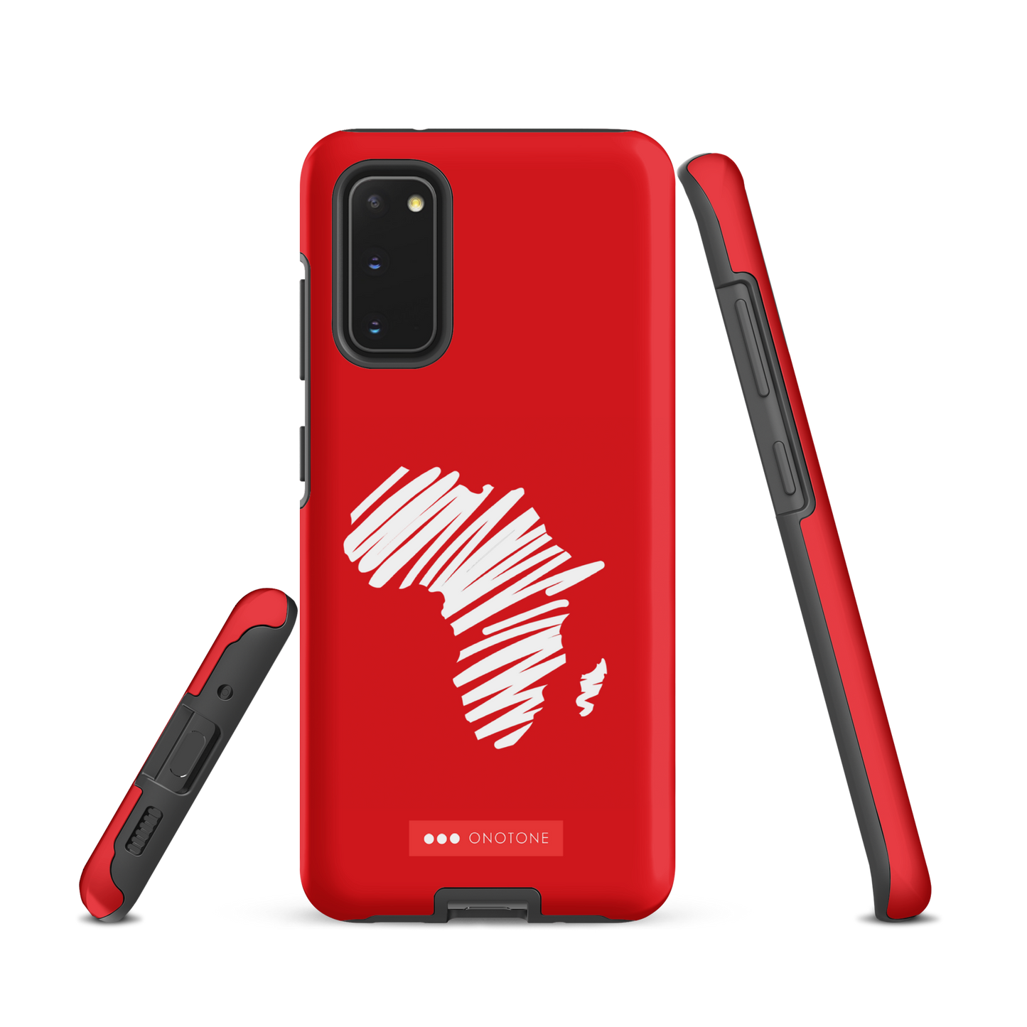 Double Layer Protection Red Africa Samsung Galaxy Case