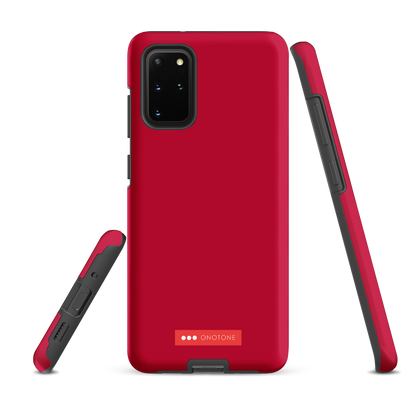 Solid Color Dark Red Samsung Galaxy Case - Pantone® 200