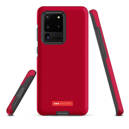 Solid Color Dark Red Samsung Galaxy Case - Pantone® 200