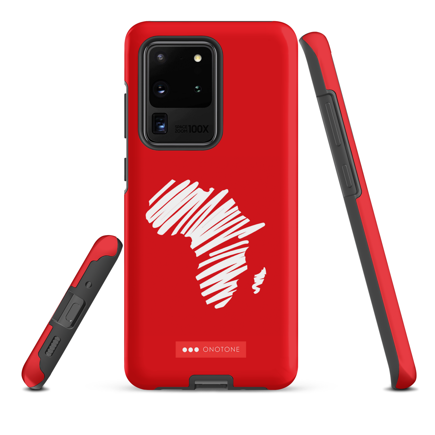 Double Layer Protection Red Africa Samsung Galaxy Case