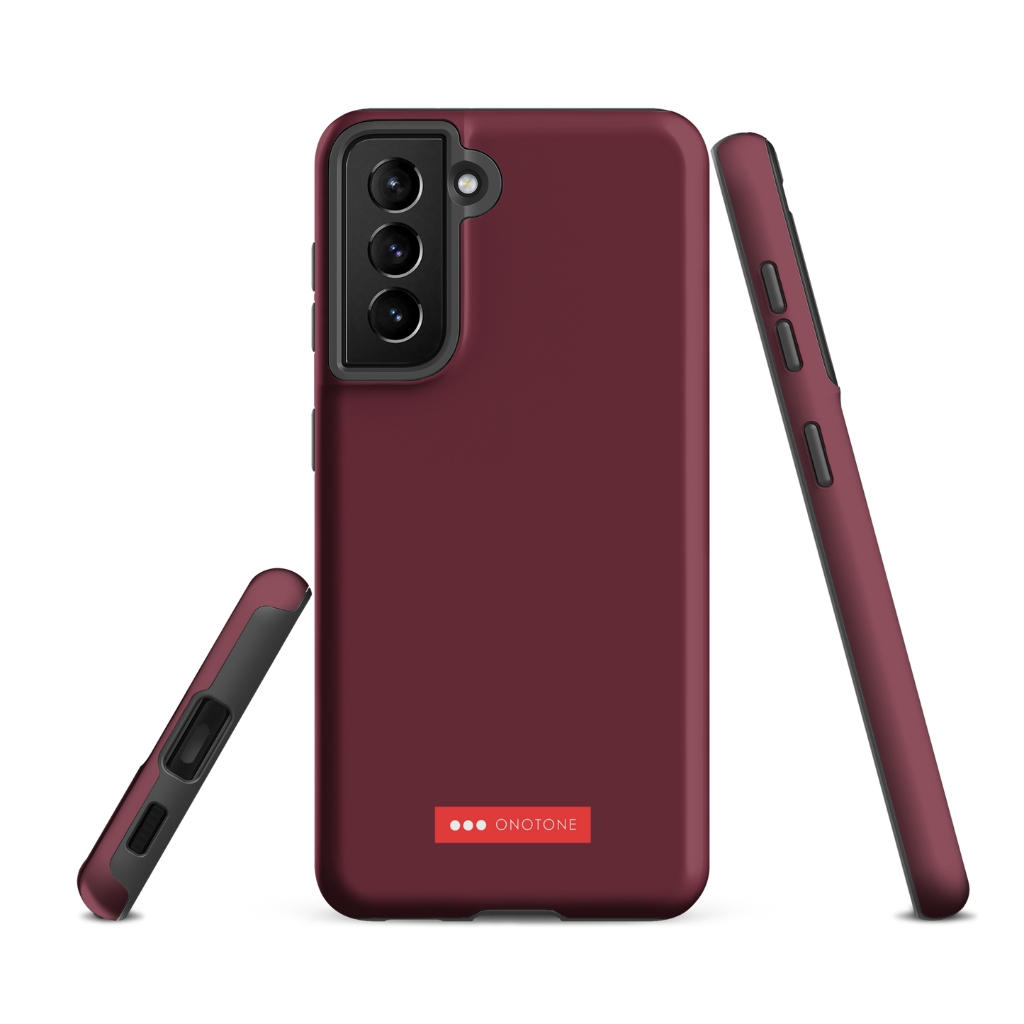 Solid Color Maroon Samsung Galaxy Case - Pantone® 195