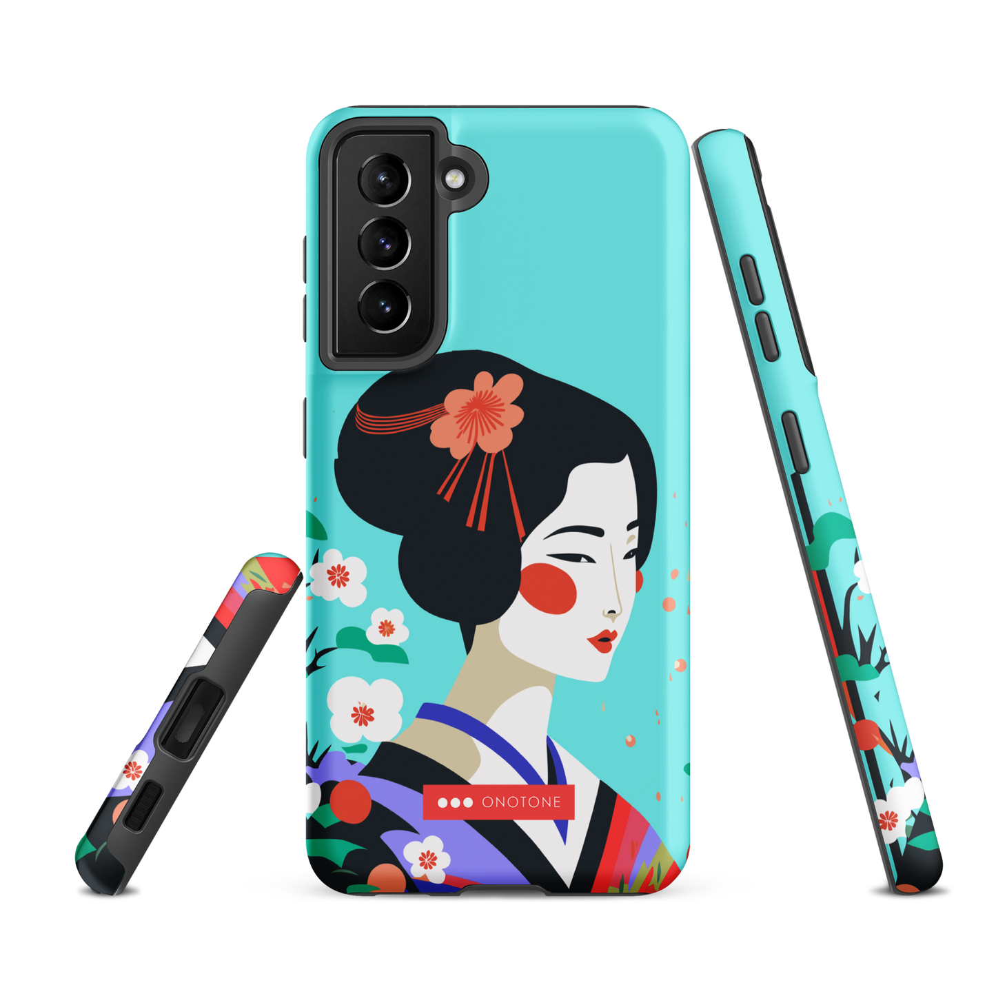 Double Layer Protection Geisha Samsung Galaxy Case