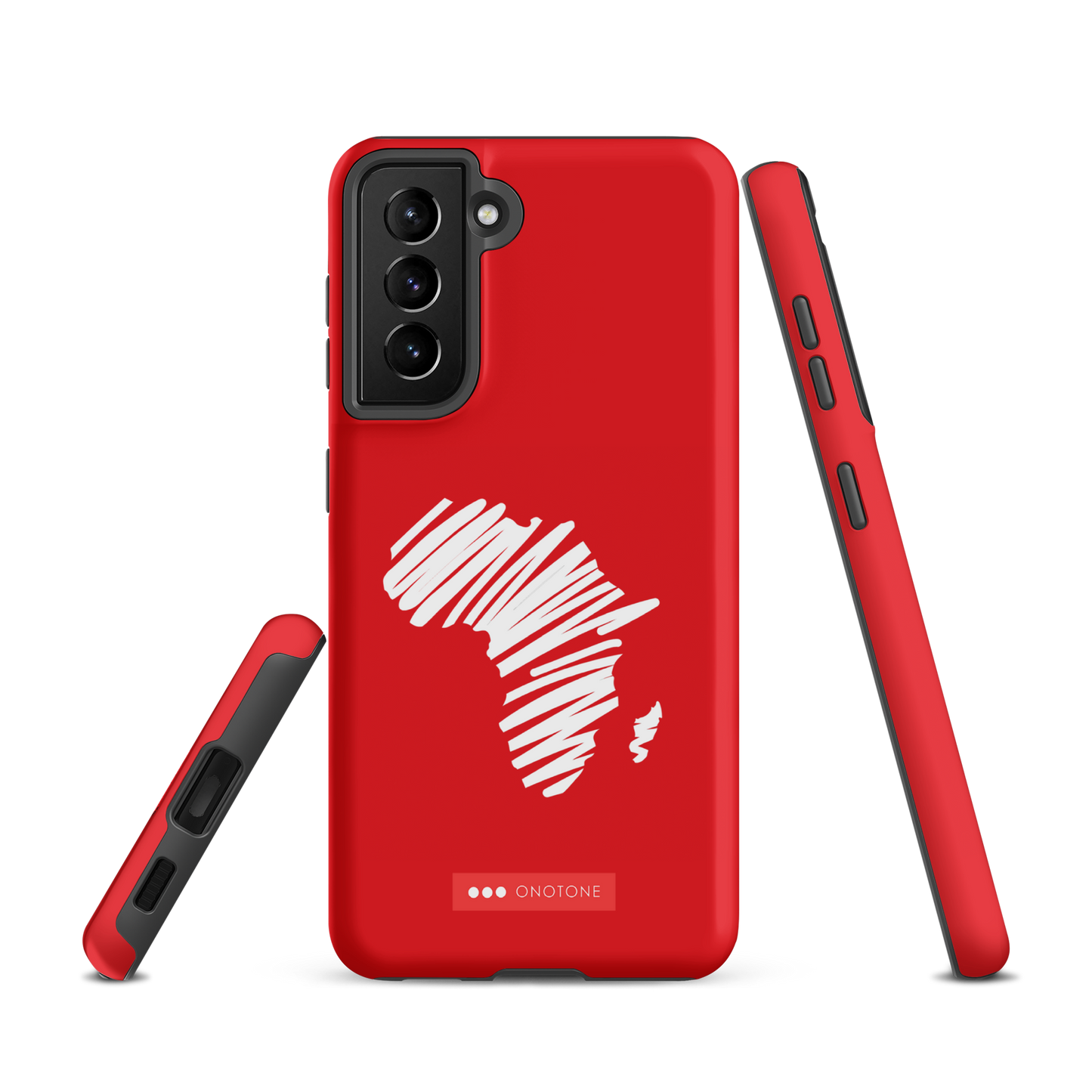 Double Layer Protection Red Africa Samsung Galaxy Case