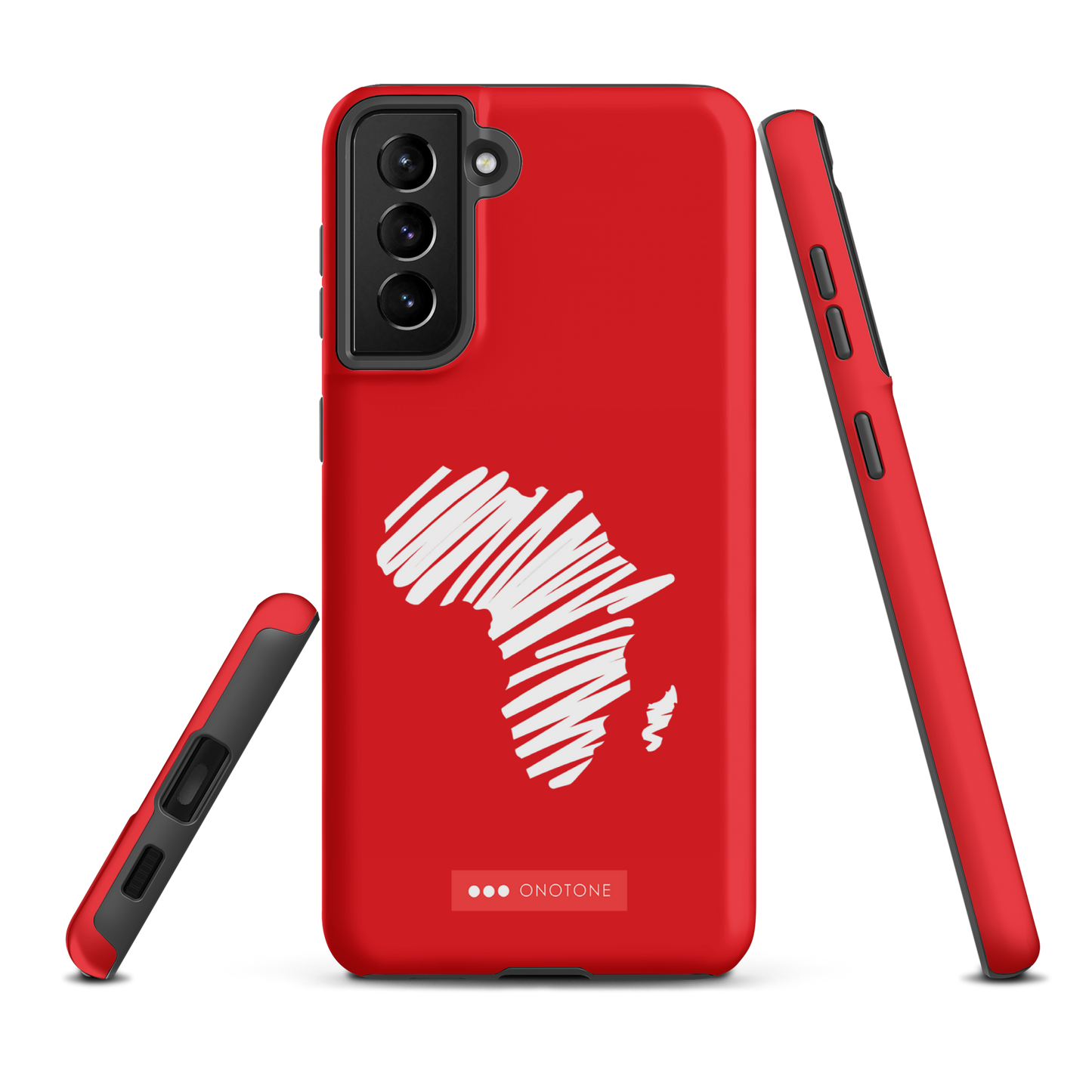 Double Layer Protection Red Africa Samsung Galaxy Case