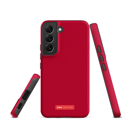 Solid Color Dark Red Samsung Galaxy Case - Pantone® 200