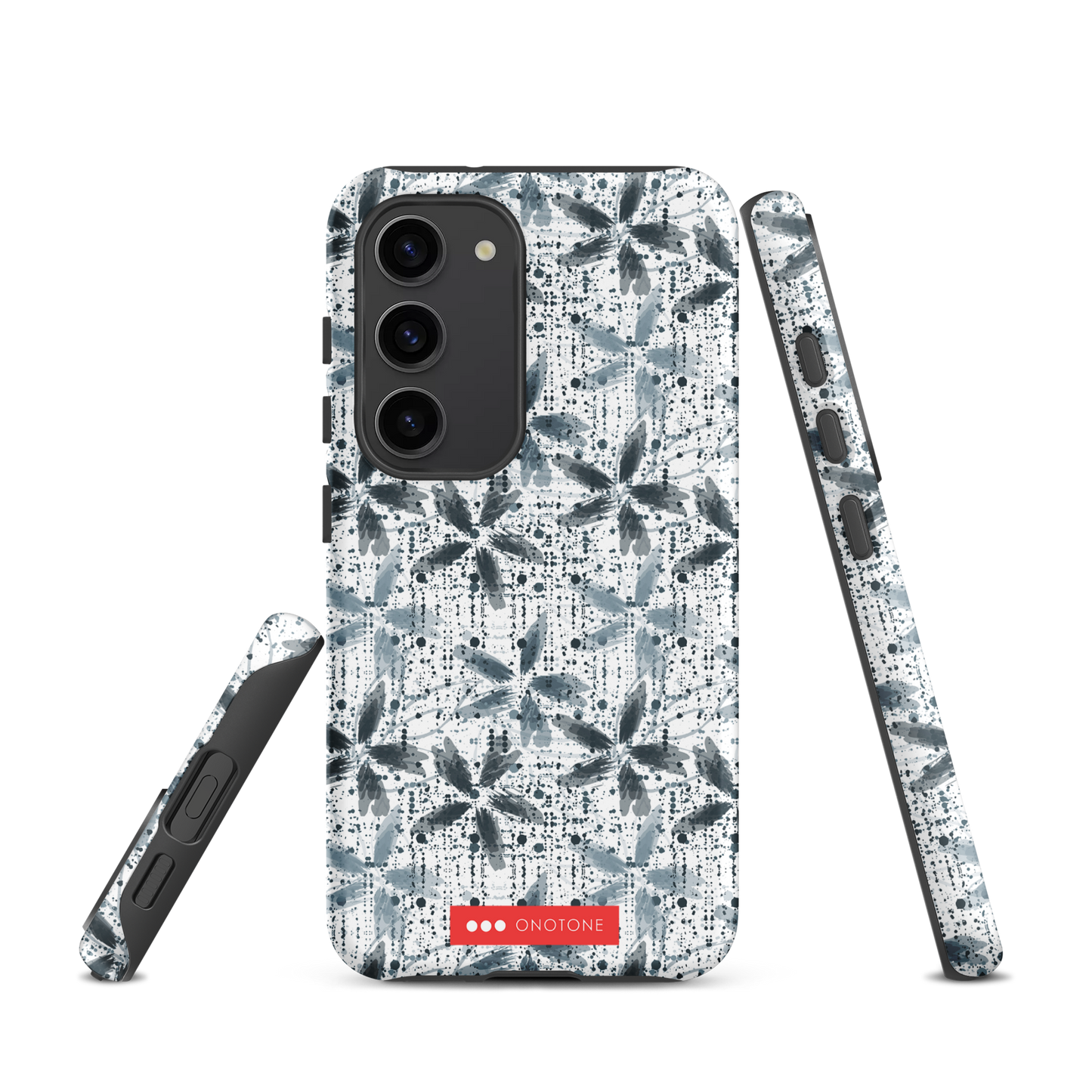 Japanese Indigo Samsung® Galaxy Phone Case Floral Patterns