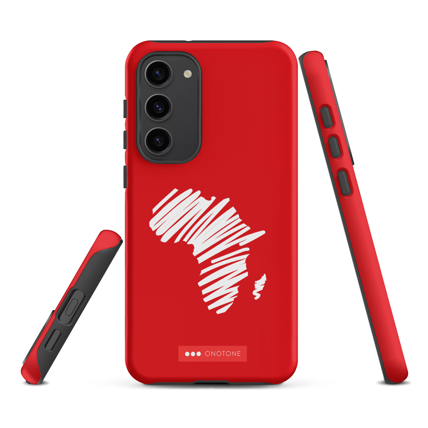 Double Layer Protection Red Africa Samsung Galaxy Case