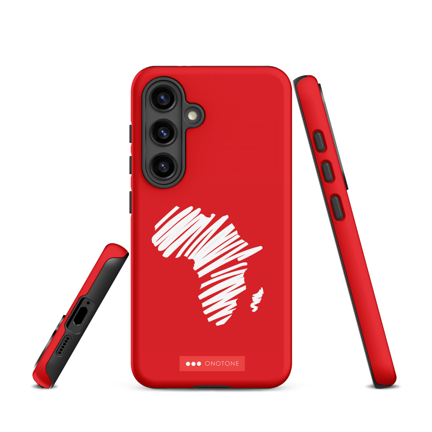 Double Layer Protection Red Africa Samsung Galaxy Case