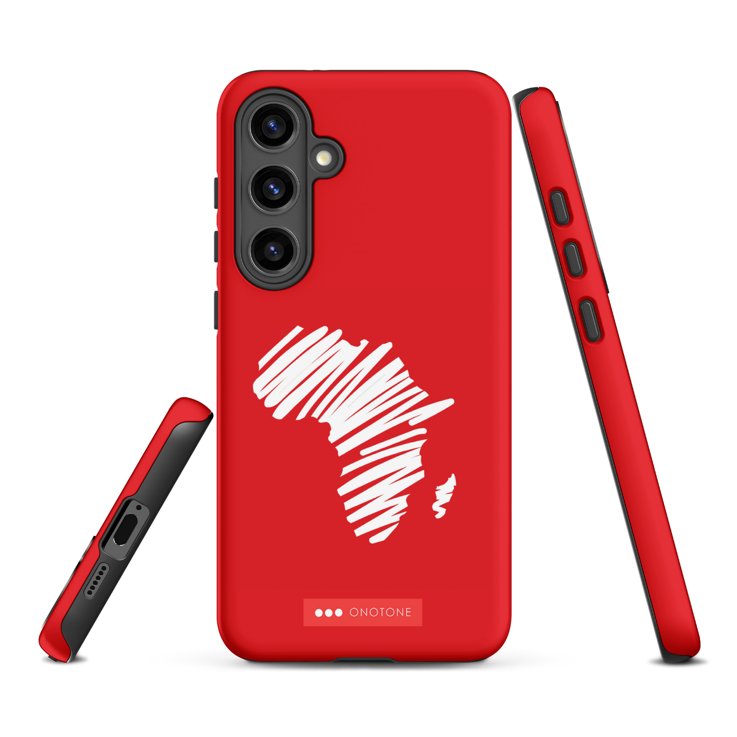 Double Layer Protection Red Africa Samsung Galaxy Case