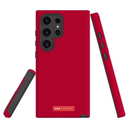 Solid Color Dark Red Samsung Galaxy Case - Pantone® 200